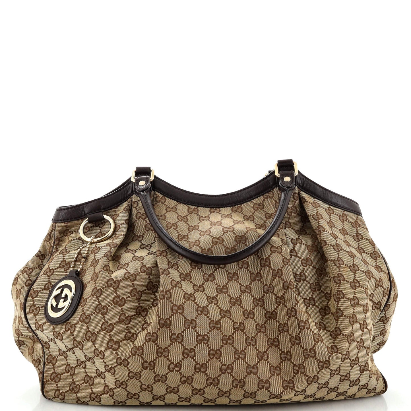 Luxury Gucci Trending 2025 Sukey Tote GG Canvas Large