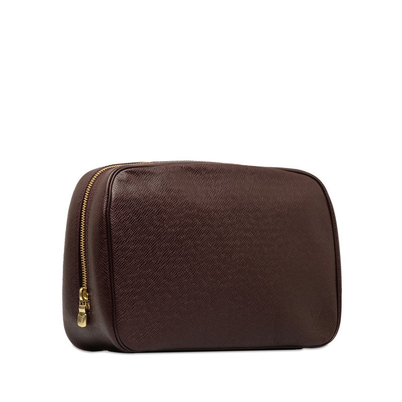 Louis Vuitton Taiga Touroust Walt GM Second Bag M30216 Acajou Wine Red Leather  Louis Vuitton
