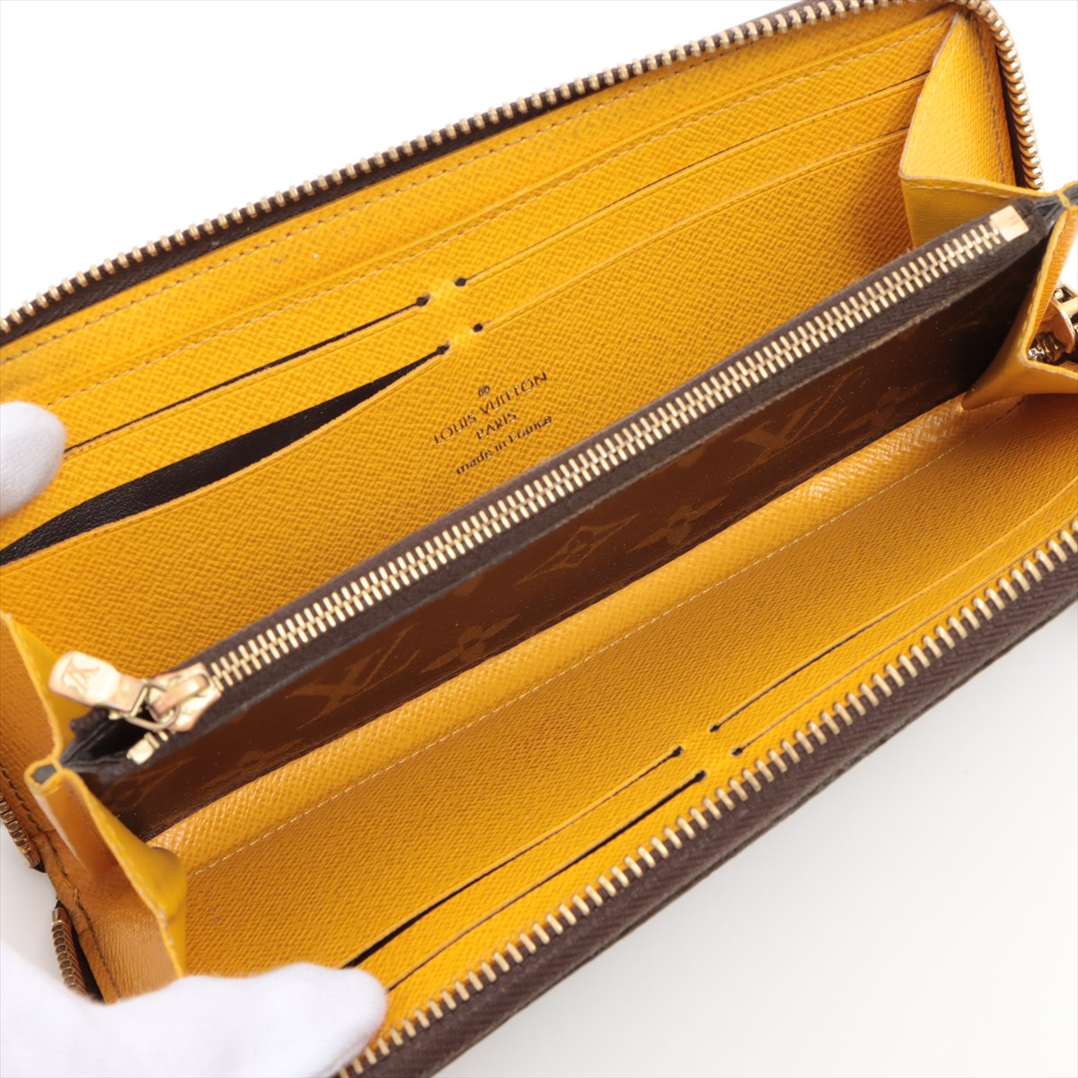 Louis Vuitton Monogram Portfolio Clemens M60744 Round  Wallet