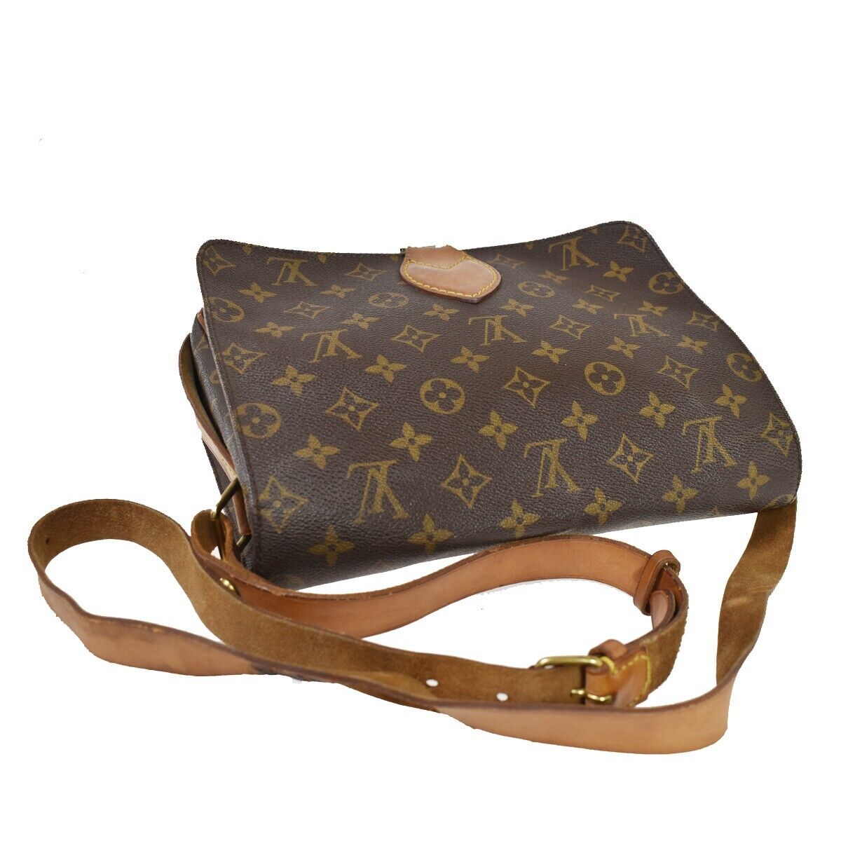 Louis Vuitton Cartouchiere  Canvas Shoulder Bag ()