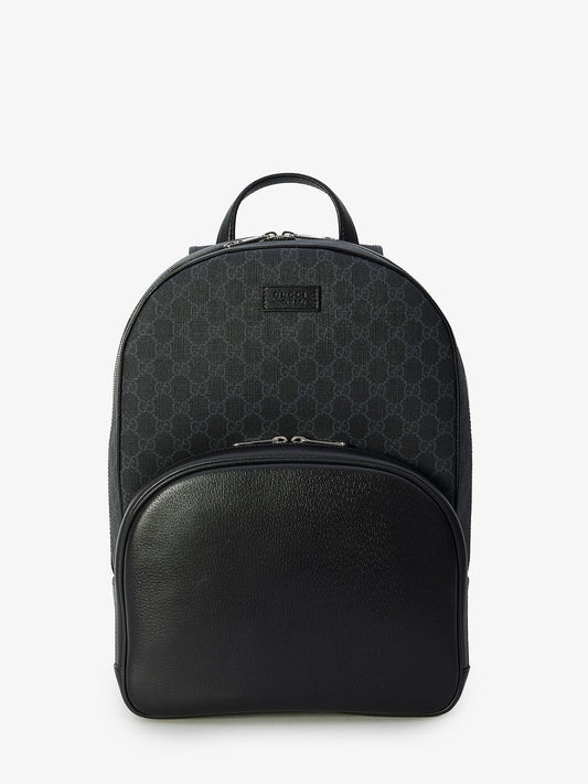 Luxury Gucci Trending 2025 Men's Gg Backpack in Black | Size UNICA | 795462FADML