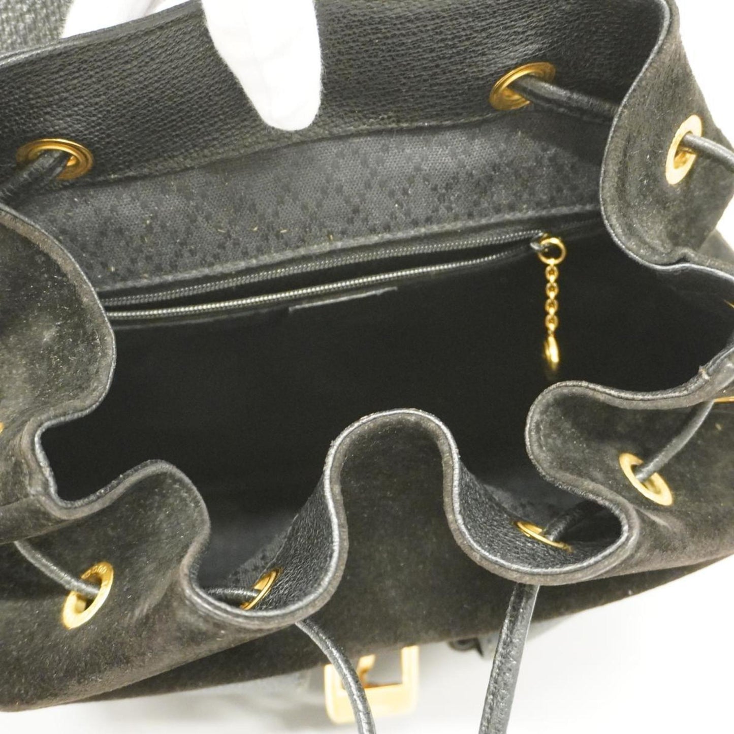 Luxury Gucci Trending 2025 Bamboo  Suede Backpack Bag ()