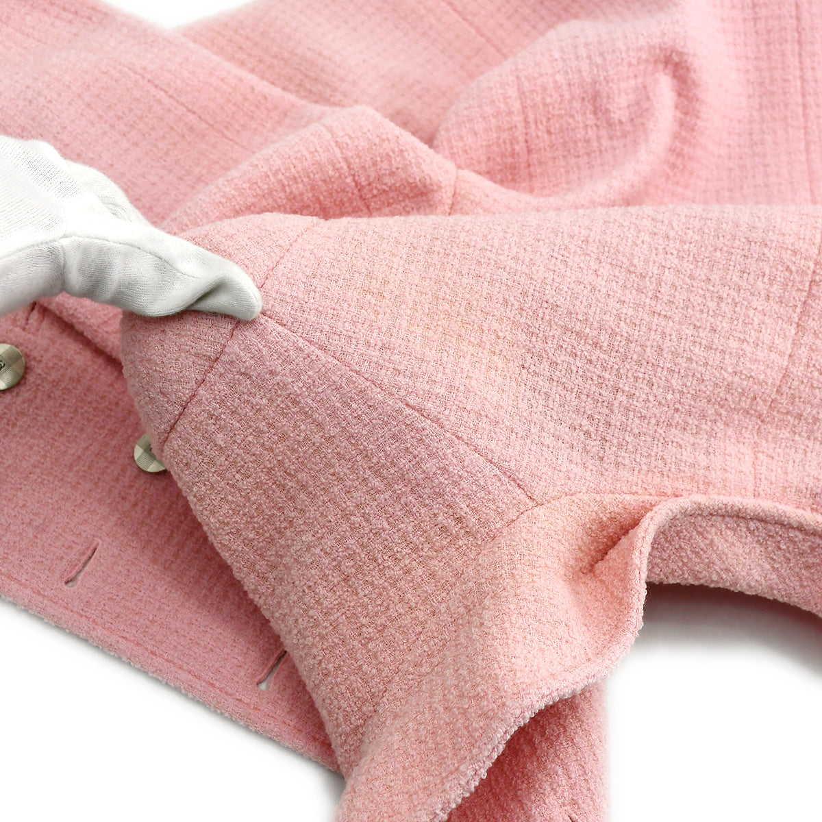 Chanel Double Breasted Jacket Pink 98P #40