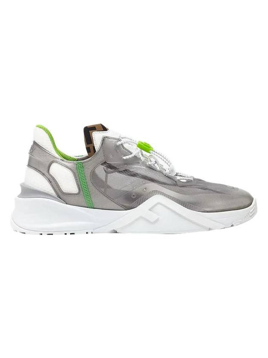 Luxury Fendi Flow Low Top Sneakers Grey