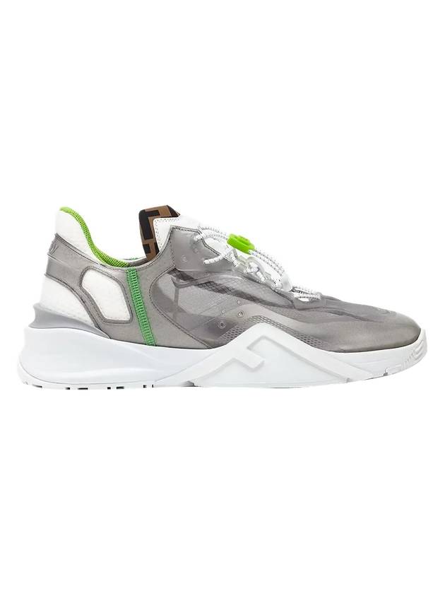 Luxury Fendi Flow Low Top Sneakers Grey