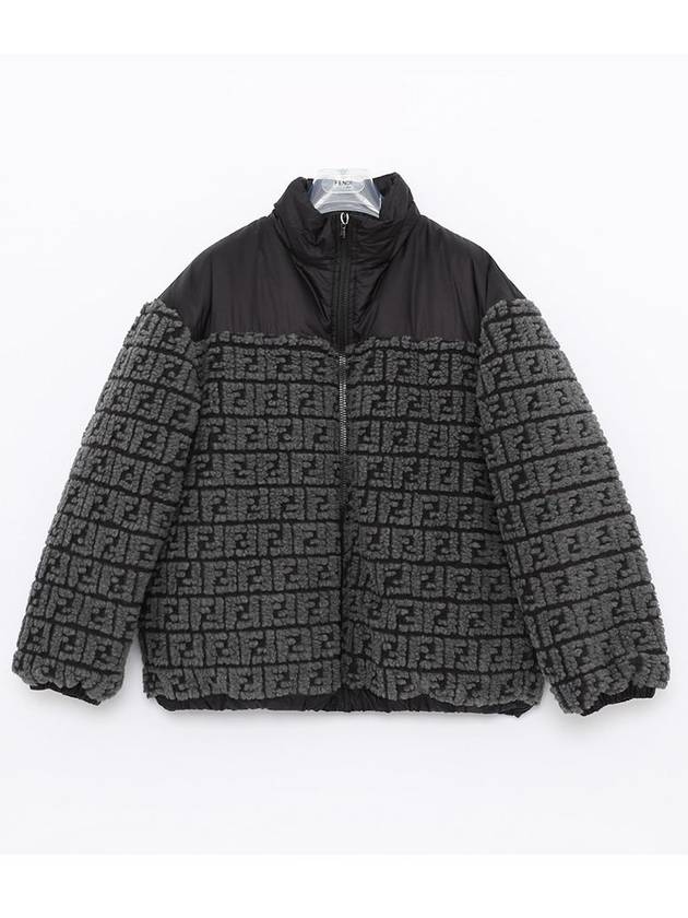 Luxury Fendi Kids Goose Down Padding Black