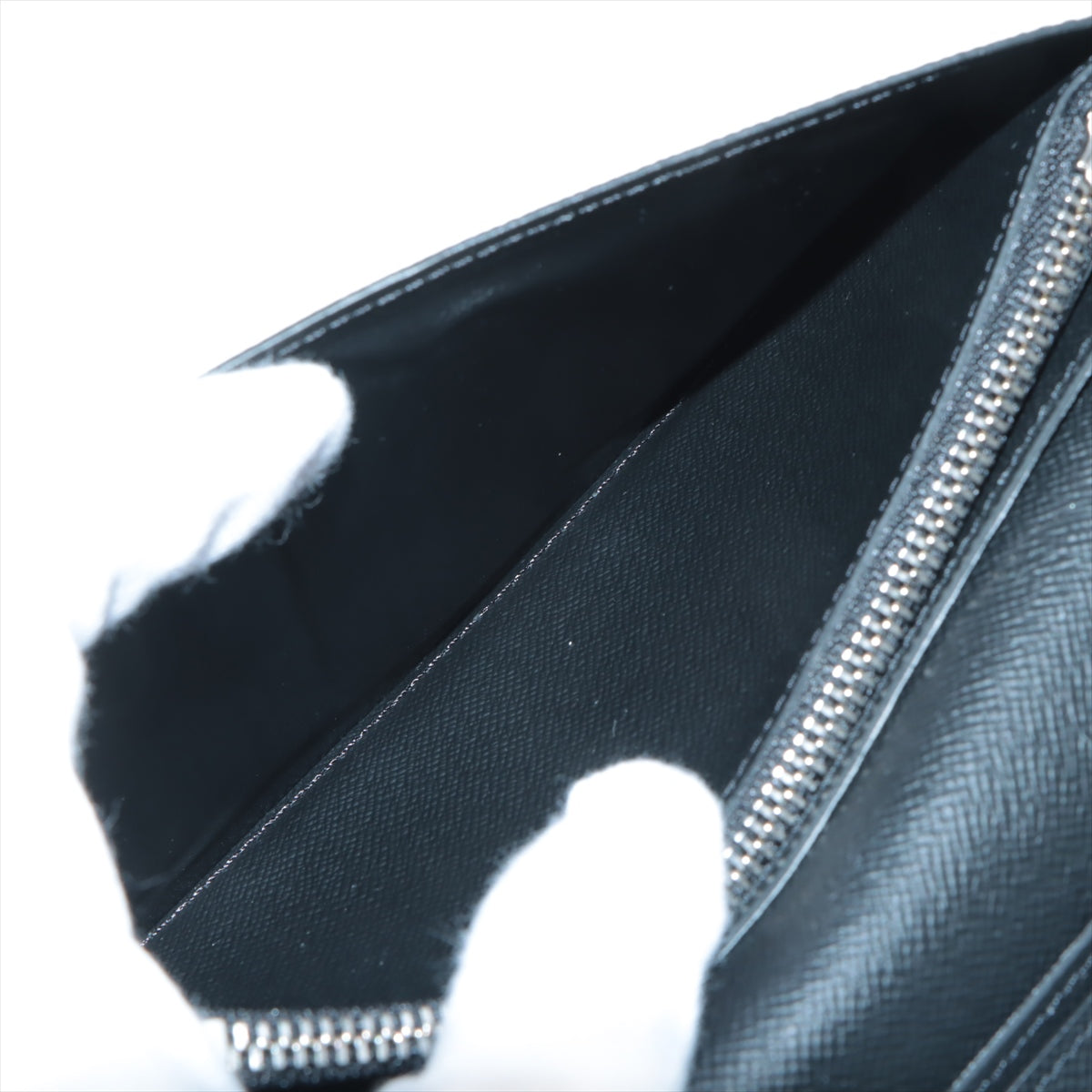 Louis Vuitton Taiga Portfolio Braza M30501 Noneir Long  Reaction Wallet
