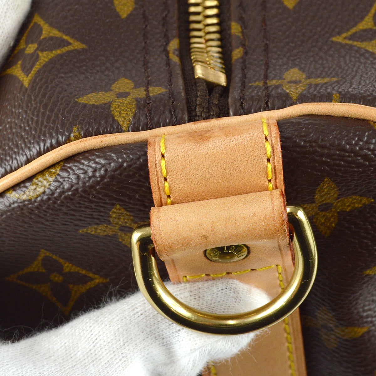 Louis Vuitton 1996 Monogram Keepall Bandouliere 60 Duffle Bag M41412