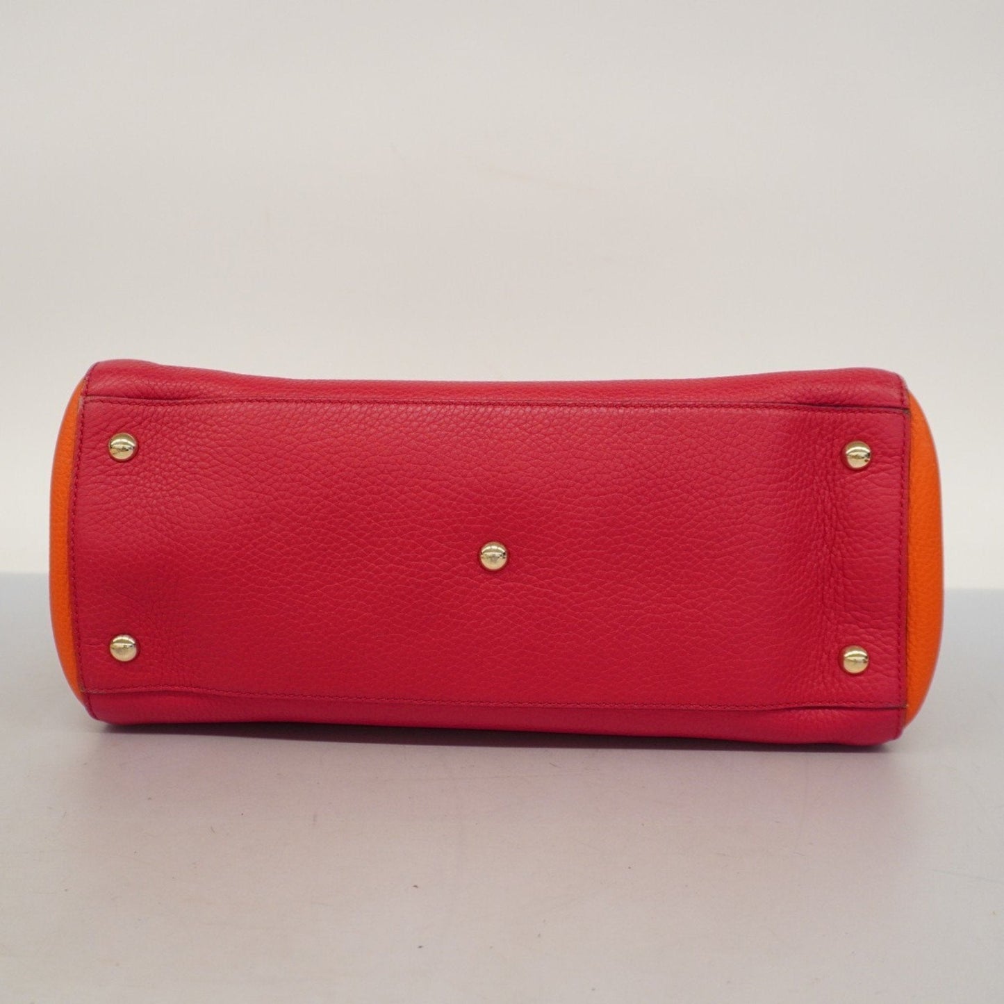 Gucci Bamboo  Leather Handbag ()