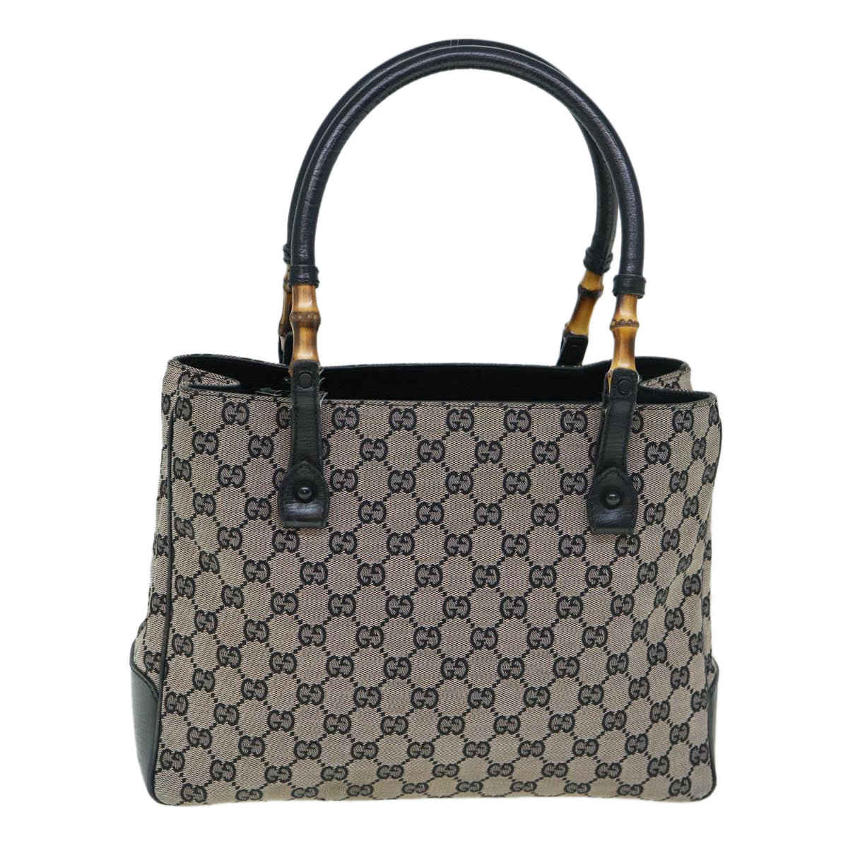 Luxury Gucci Trending 2025 Bamboo  Canvas Tote Bag ()