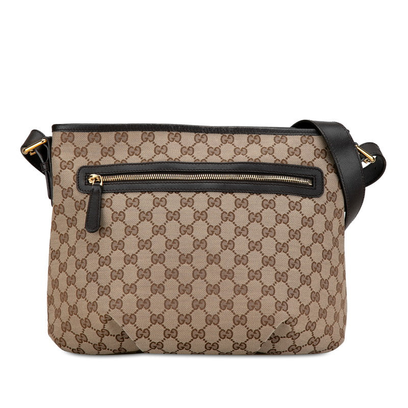 Luxury Gucci Trending 2025 GG Canvas Leather Shoulder Bag 388930