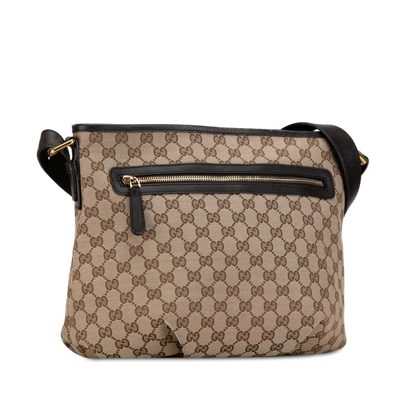 Luxury Gucci Trending 2025 GG Canvas Leather Shoulder Bag 388930