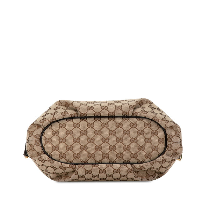 Luxury Gucci Trending 2025 GG Canvas Leather Shoulder Bag 388930
