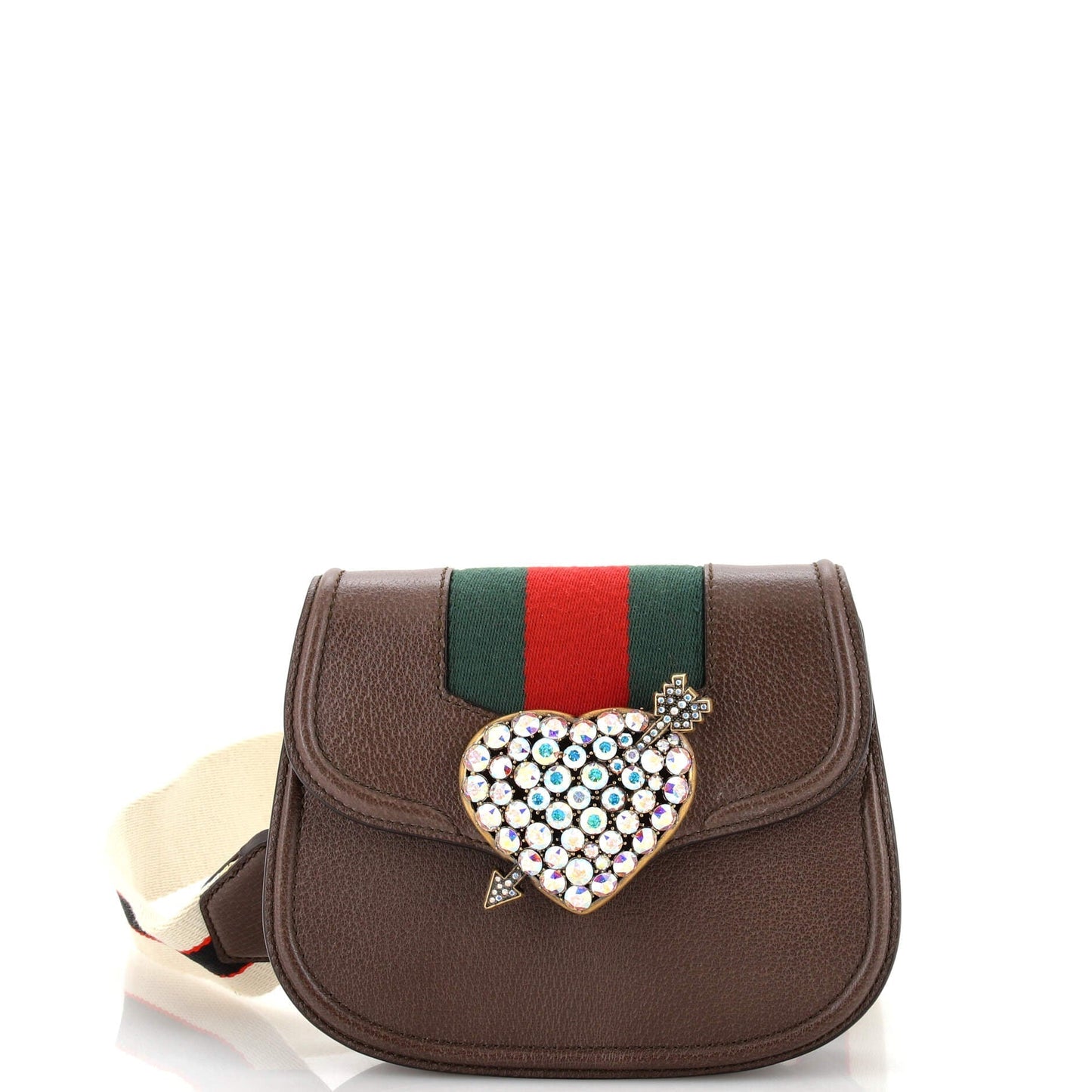 Luxury Gucci Trending 2025 Totem Shoulder Bag Leather Small
