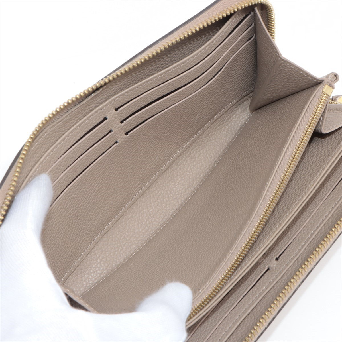 Louis Vuitton Violet Monogram Implant Zippie Wallet M69794