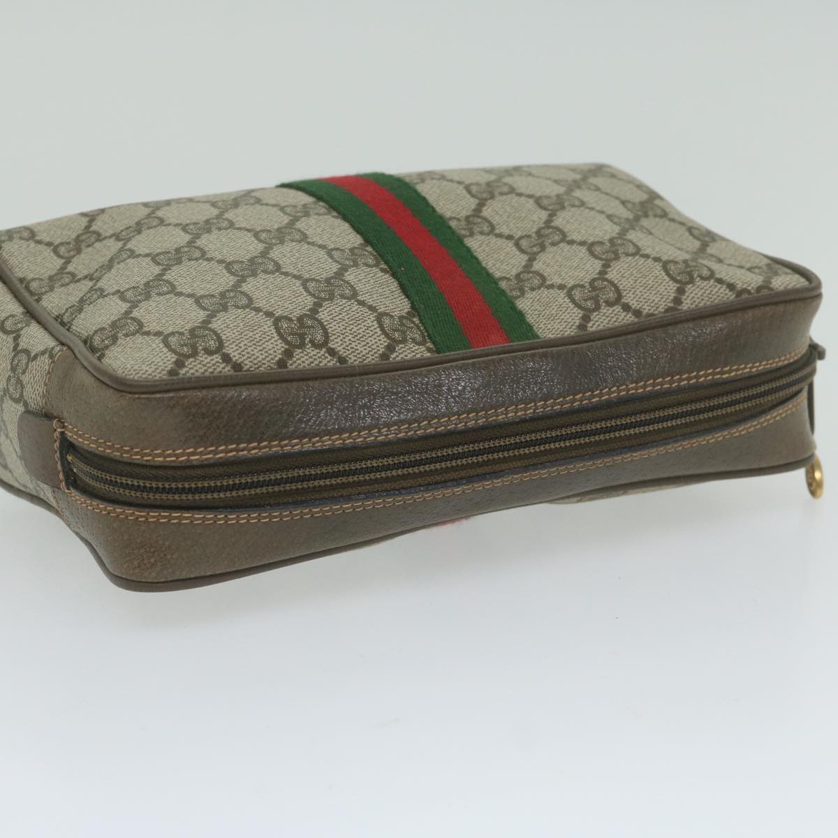Gucci Sherry  Canvas Clutch Bag ()