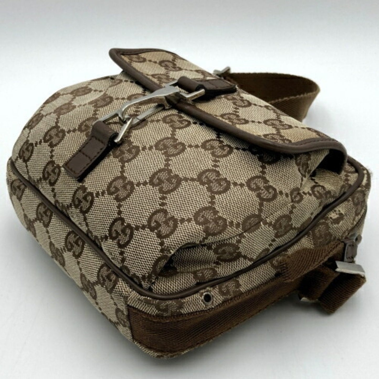 Gucci Jackie  Canvas Shoulder Bag
