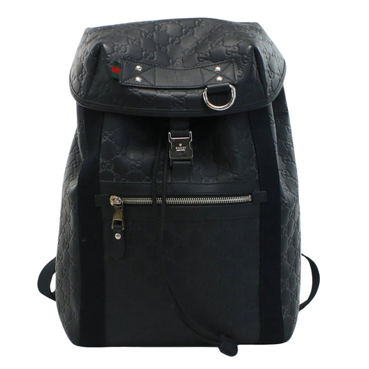 Gucci Guccissima  Leather Backpack Bag ()