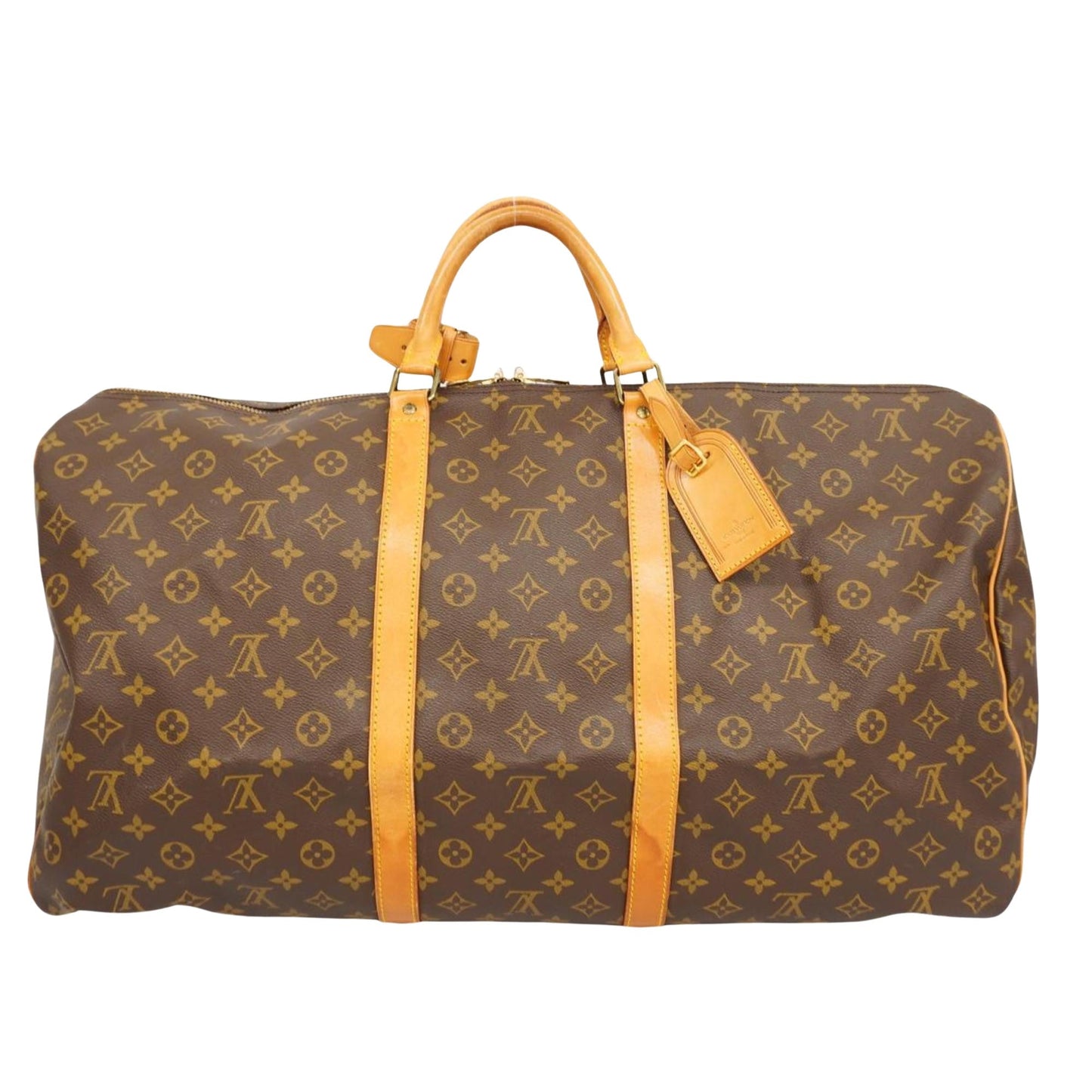 Louis Vuitton Keepall 60  Canvas Travel Bag ()