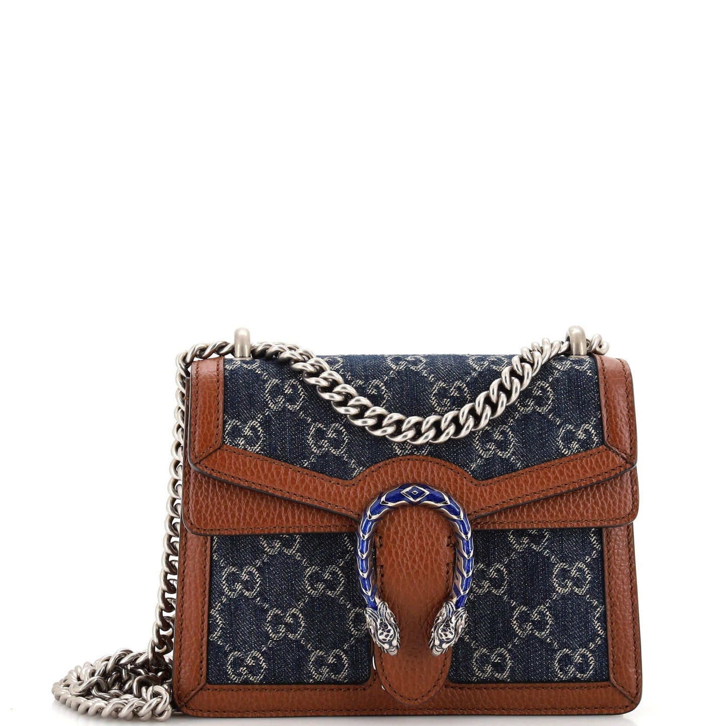 Luxury Gucci Trending 2025 Dionysus Bag GG Denim Mini