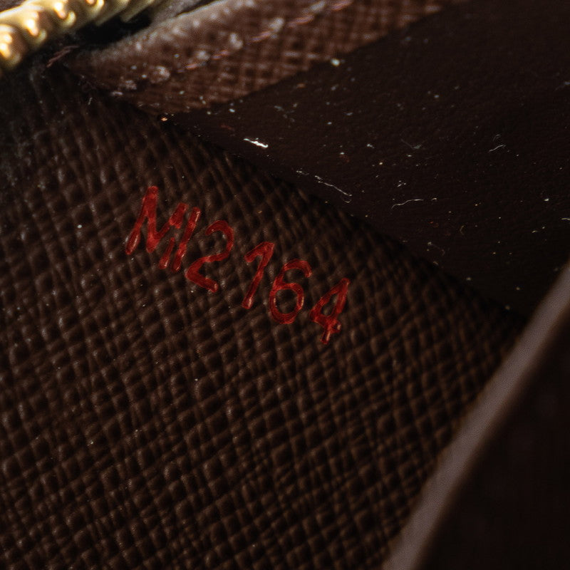 Louis Vuitton Damier Zippie Wallet N60015 Long Wallet Brown PVC Leather  Louis Vuitton