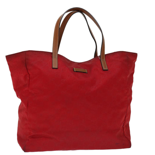 Luxury Gucci Trending 2025 GG Canvas Tote Bag Red