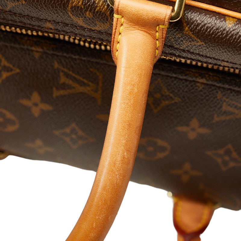 Louis Vuitton Monogram Sirius 55 Boston Bag Travel Bag M41404 Brown PVC Leather  Louis Vuitton