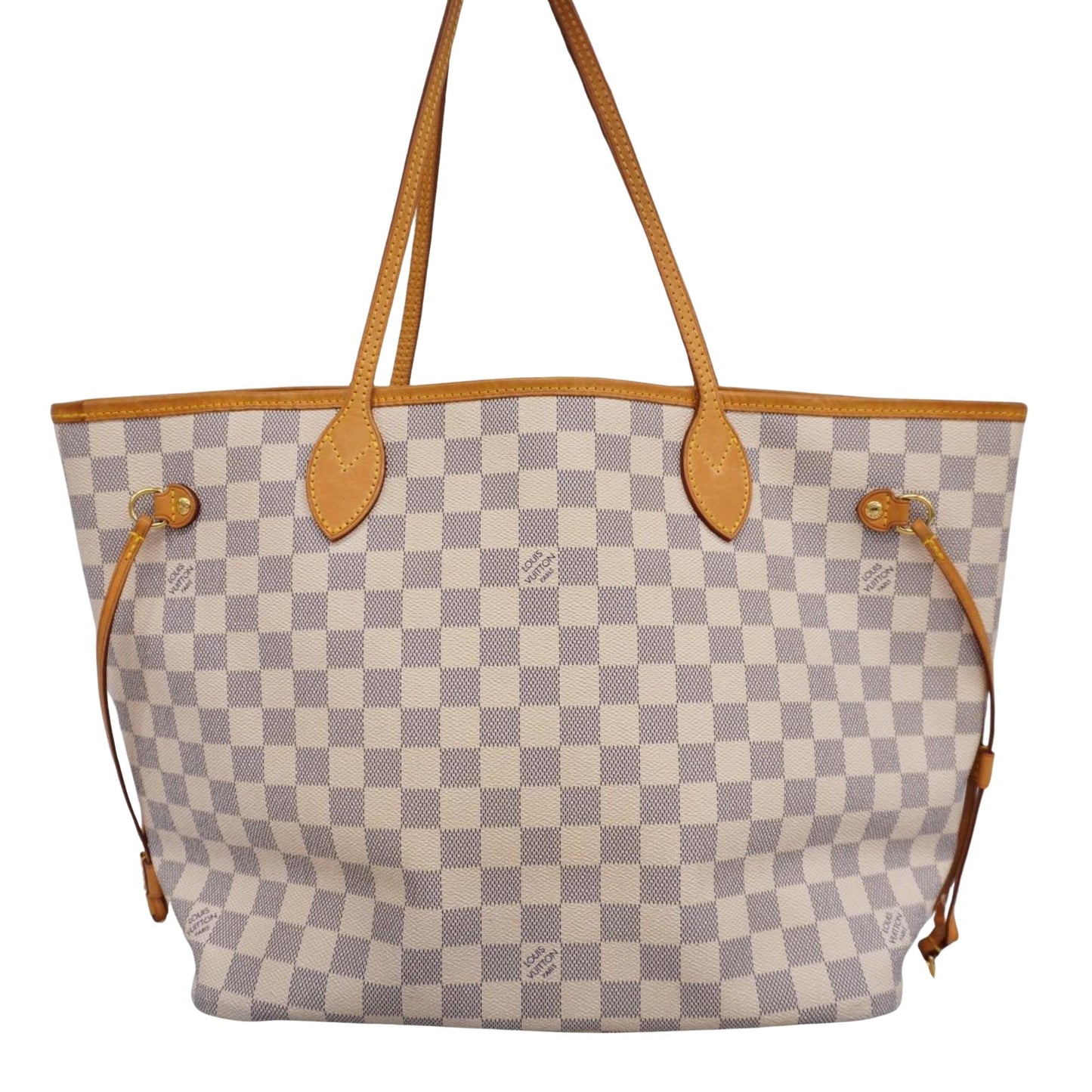 Louis Vuitton Neverfull Mm  Canvas Tote Bag ()