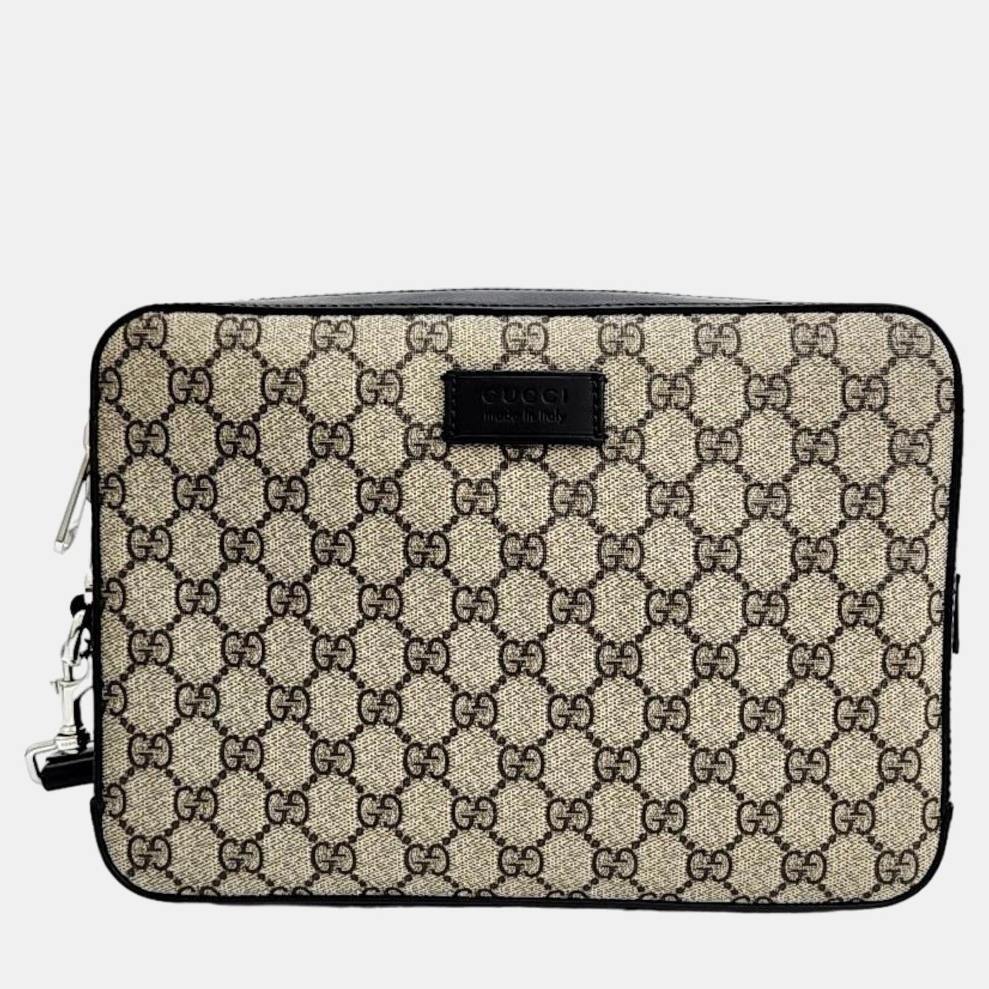Luxury Gucci Trending 2025 Beige Leather Clutch (450949)