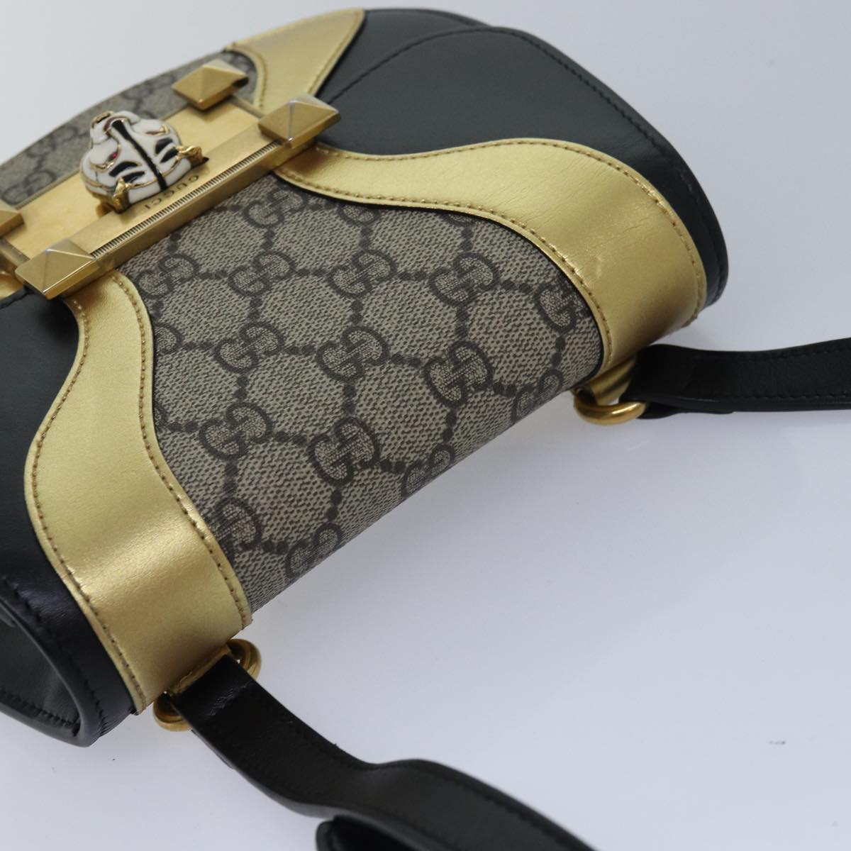 Luxury Gucci Trending 2025  Leather Shoulder Bag ()