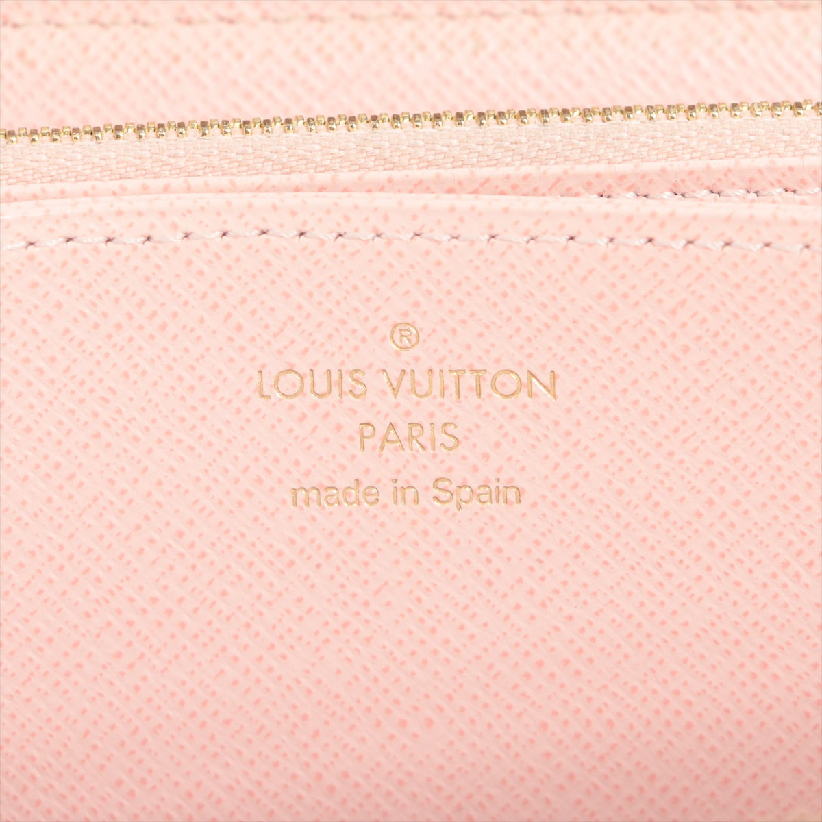 Louis Vuitton Damier Azur Zippy Wallet N63503 Rose Valerie Round Zip Wallet