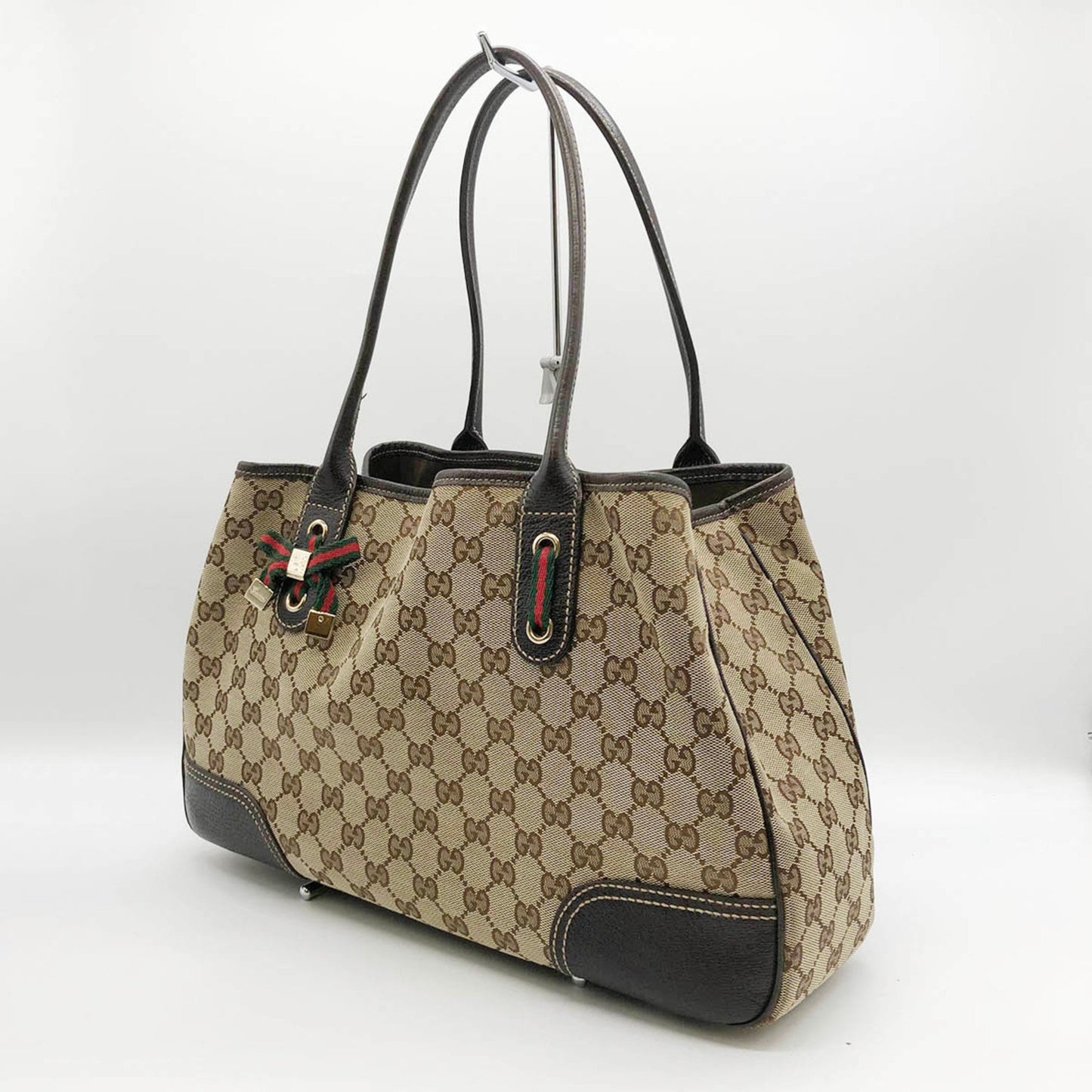 Gucci Gg Canvas  Canvas Tote Bag