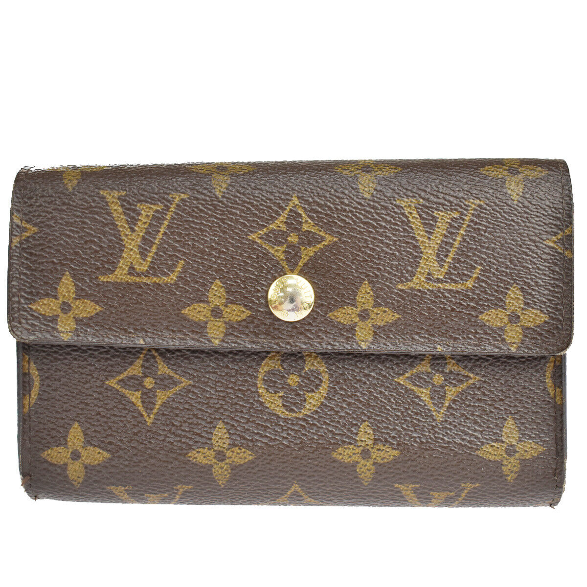 Louis Vuitton Alexandra  Canvas Wallet  ()