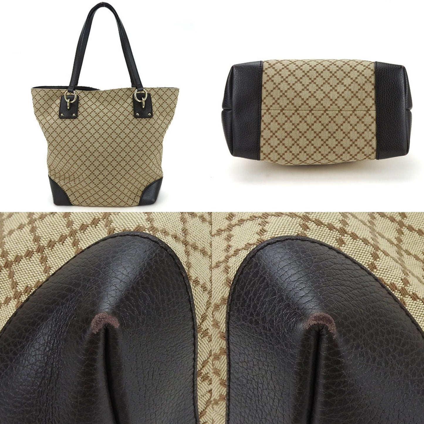 Luxury Gucci Trending 2025 Diamante  Canvas Tote Bag ()