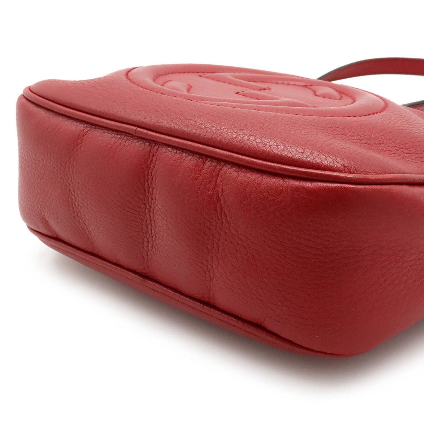 Luxury Gucci Trending 2025 Soho  Leather Shoulder Bag ()