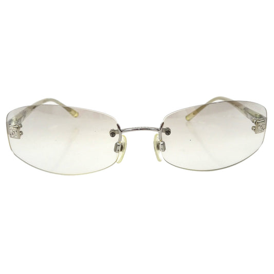 Chanel Sunglasses Eyewear Clear Small New