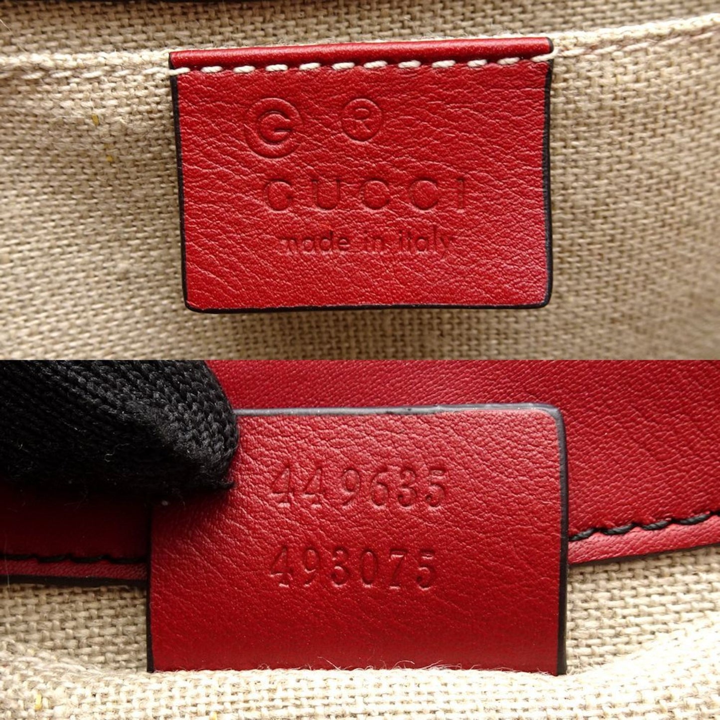 Gucci Micro Guccissima  Leather Shoulder Bag ()