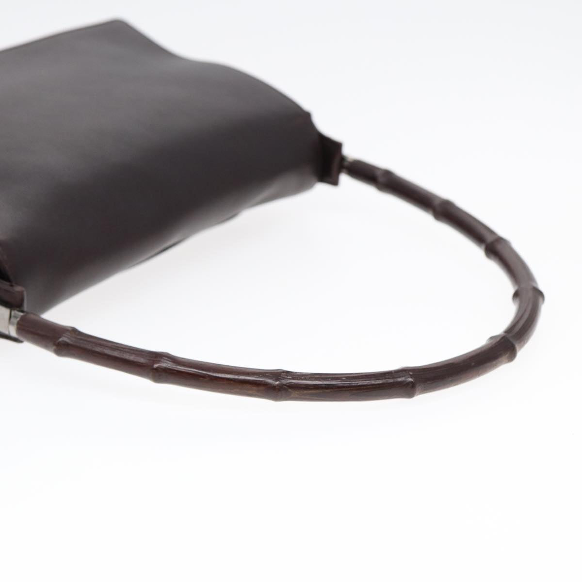 Gucci Bamboo  Leather Shoulder Bag ()