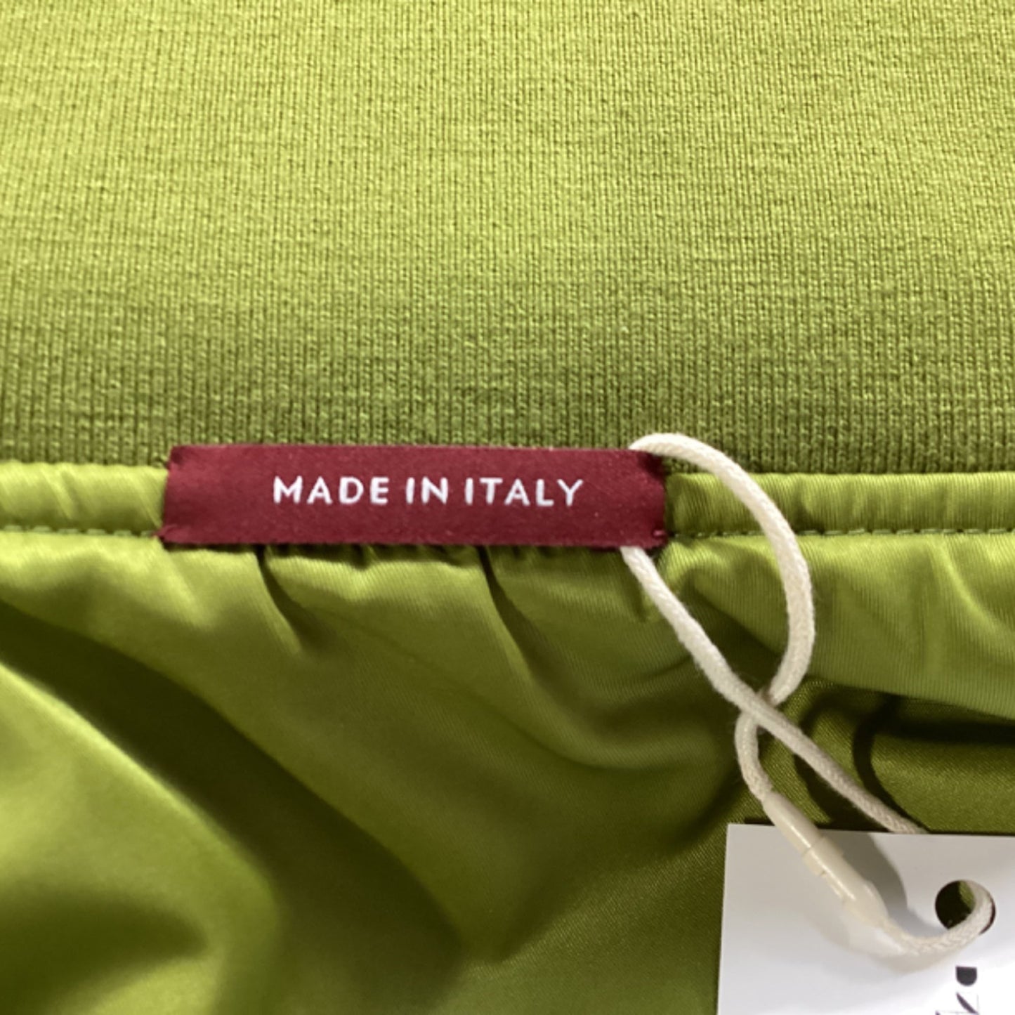 Gucci Logo-Embroidered Bomber Jacket with Pockets in Green Polyamide