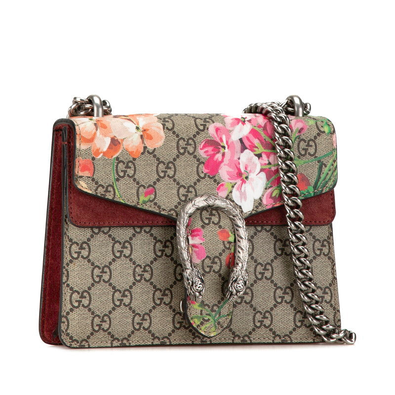 Luxury Gucci Trending 2025 Dionysus Chain Shoulder Bag Beige Red