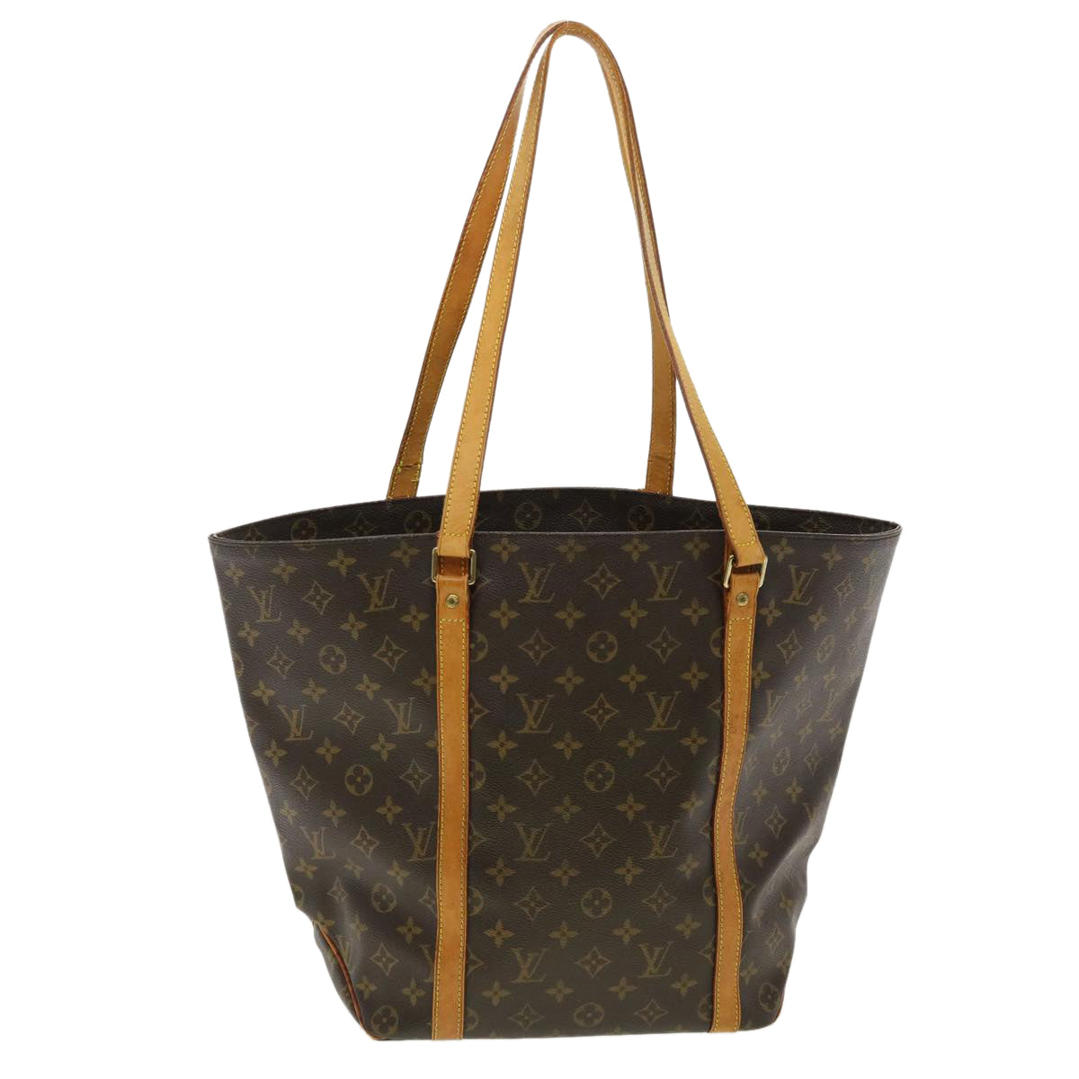 LOUIS VUITTON Monogram Sac Shopping Tote Bag M51108 LV 40010