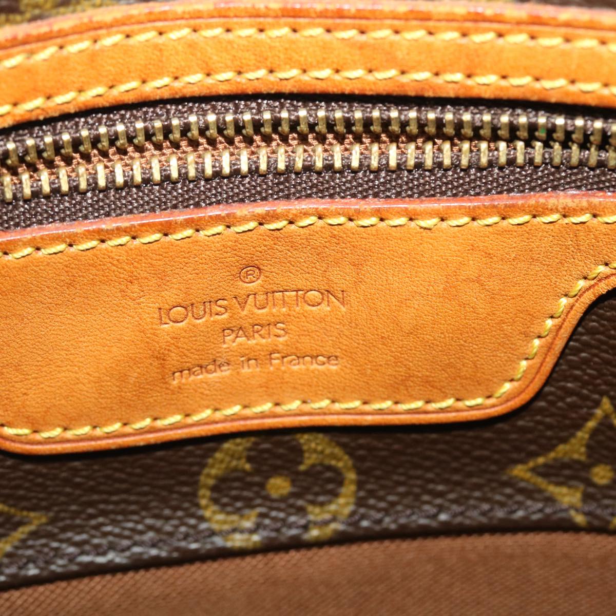 LOUIS VUITTON Monogram Sac Shopping Tote Bag M51108 LV 40010