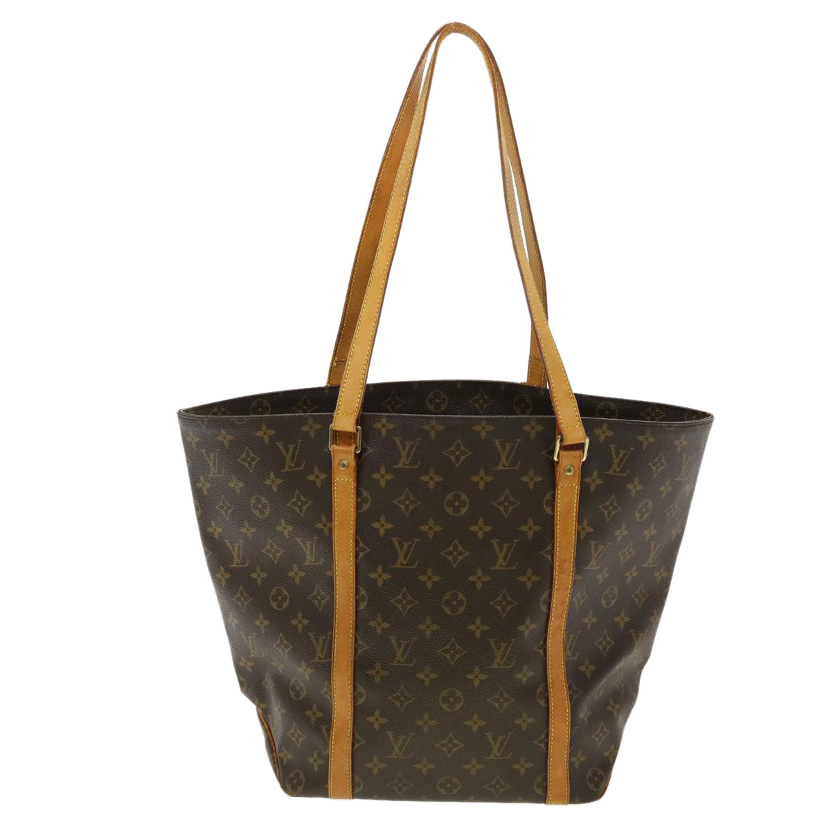 LOUIS VUITTON Monogram Sac Shopping Tote Bag M51108 LV 40010