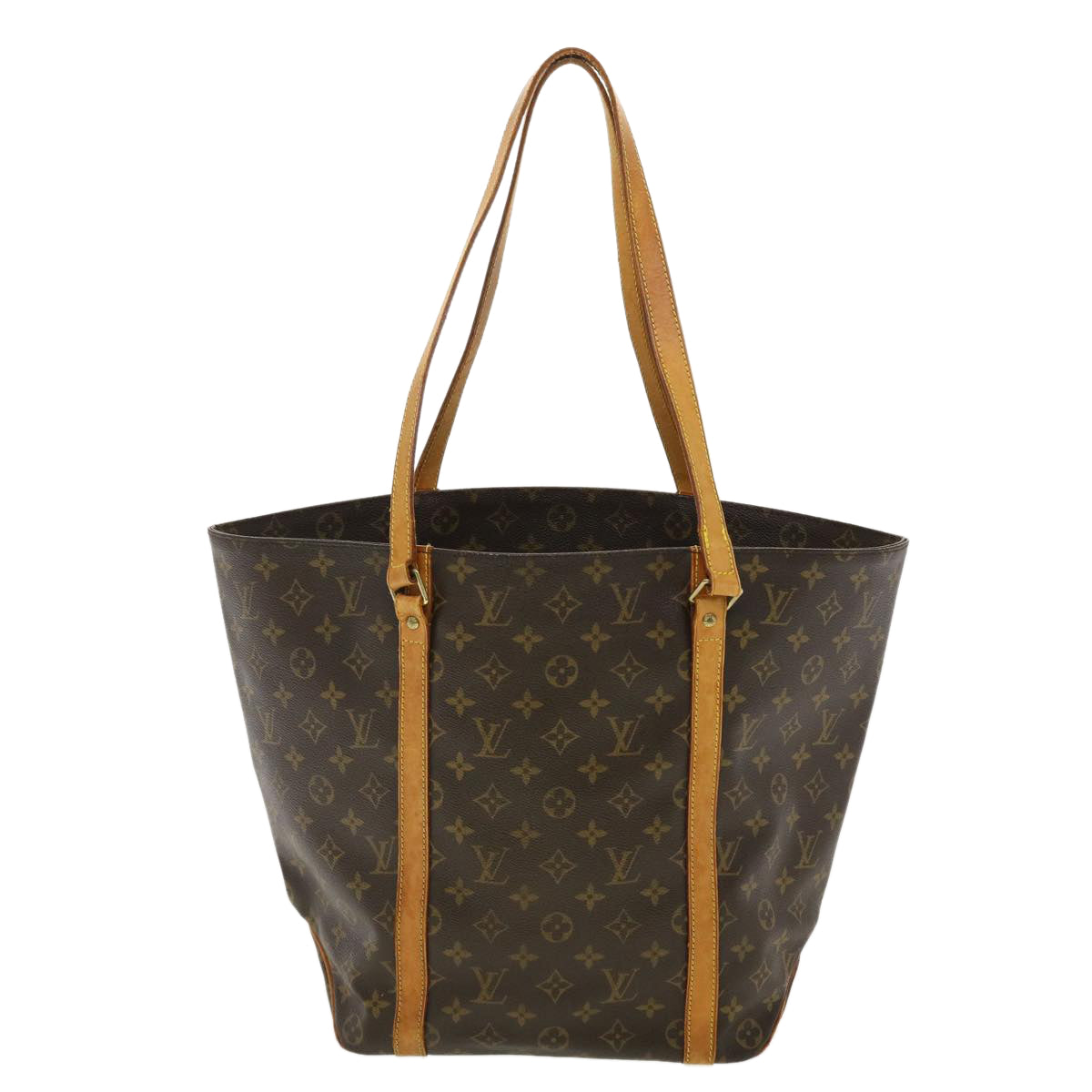 LOUIS VUITTON Monogram Sac Shopping Tote Bag M51108 LV 40010