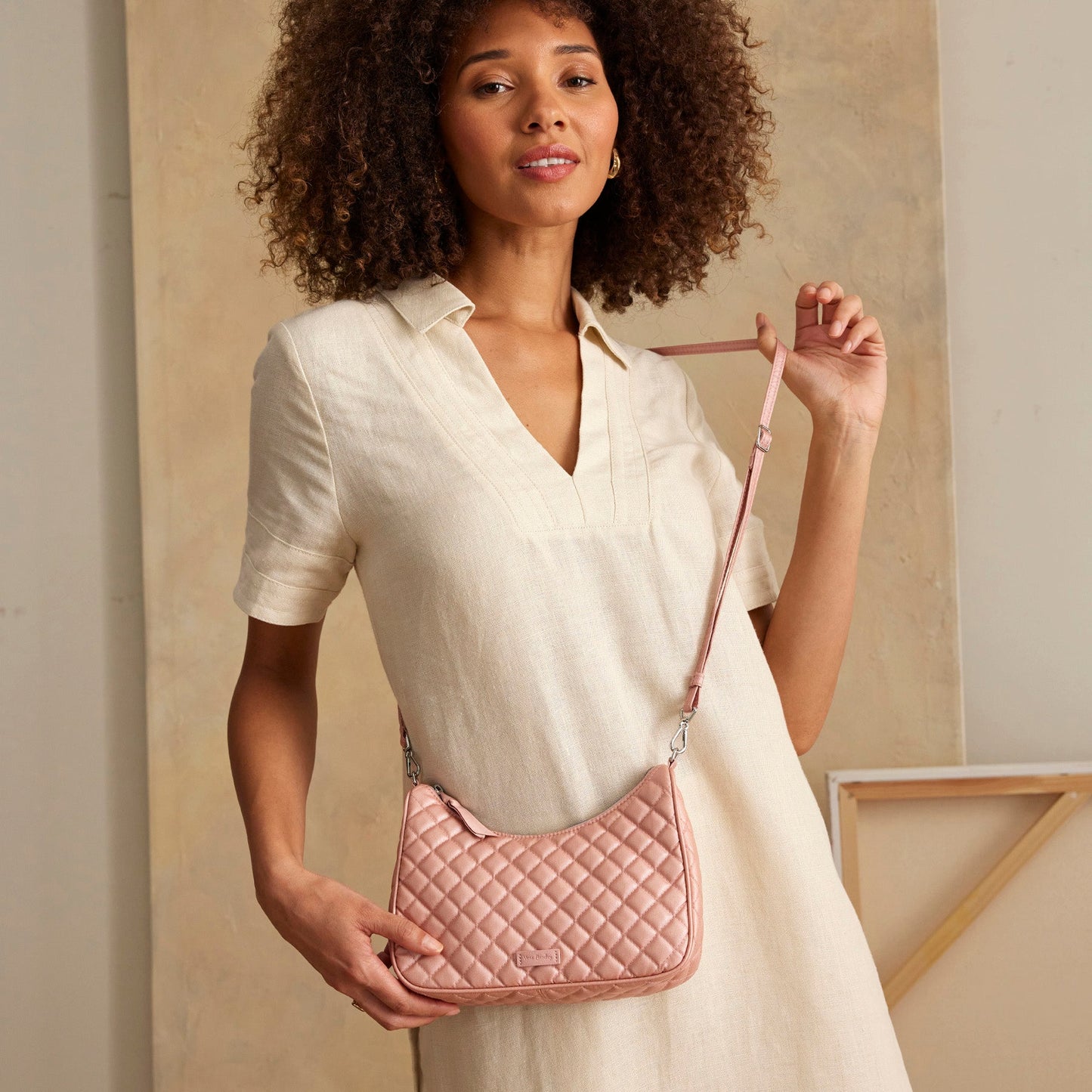 Mini Frannie Crescent Crossbody Bag