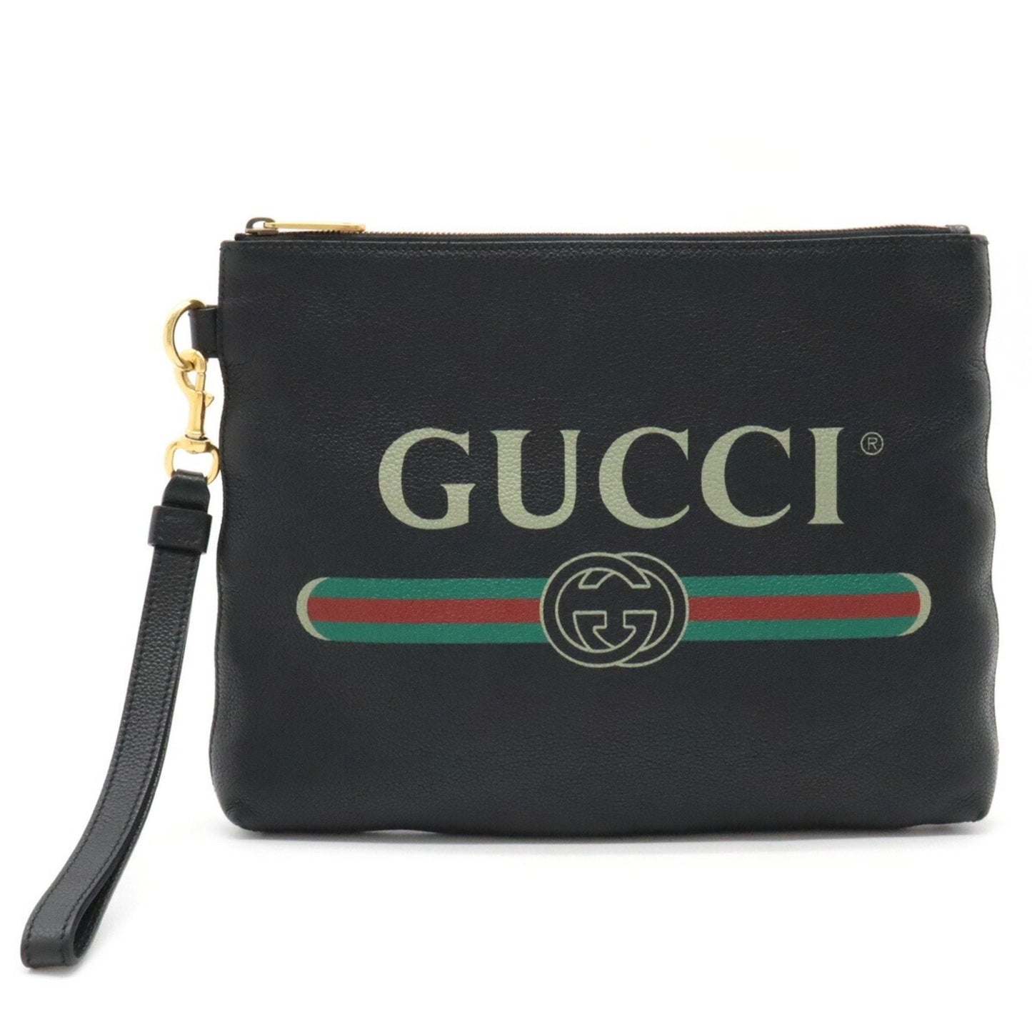 Gucci  Leather Clutch Bag ()
