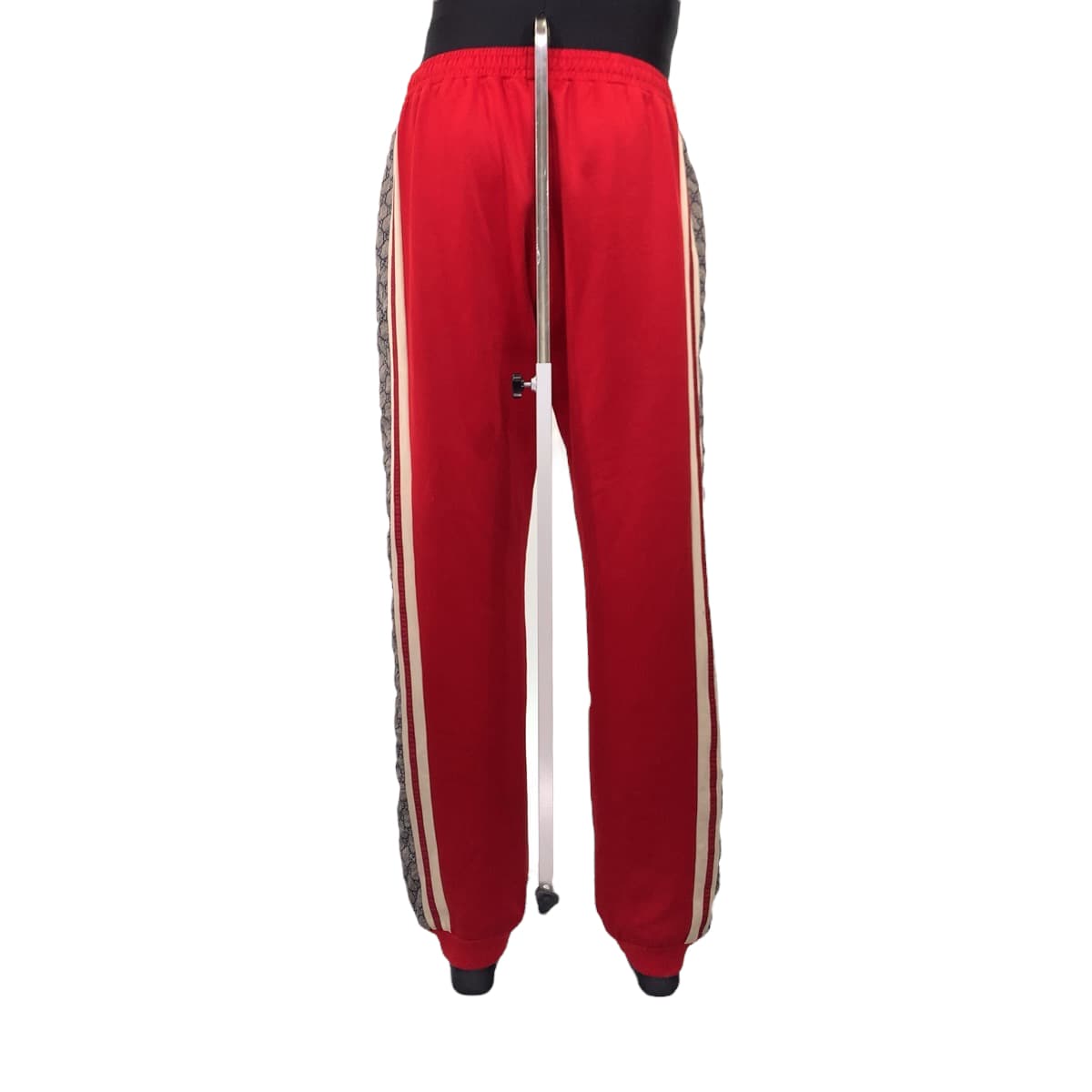 Luxury Gucci Trending 2025 Technical Jersey Pants Polyester/Cotton L Red