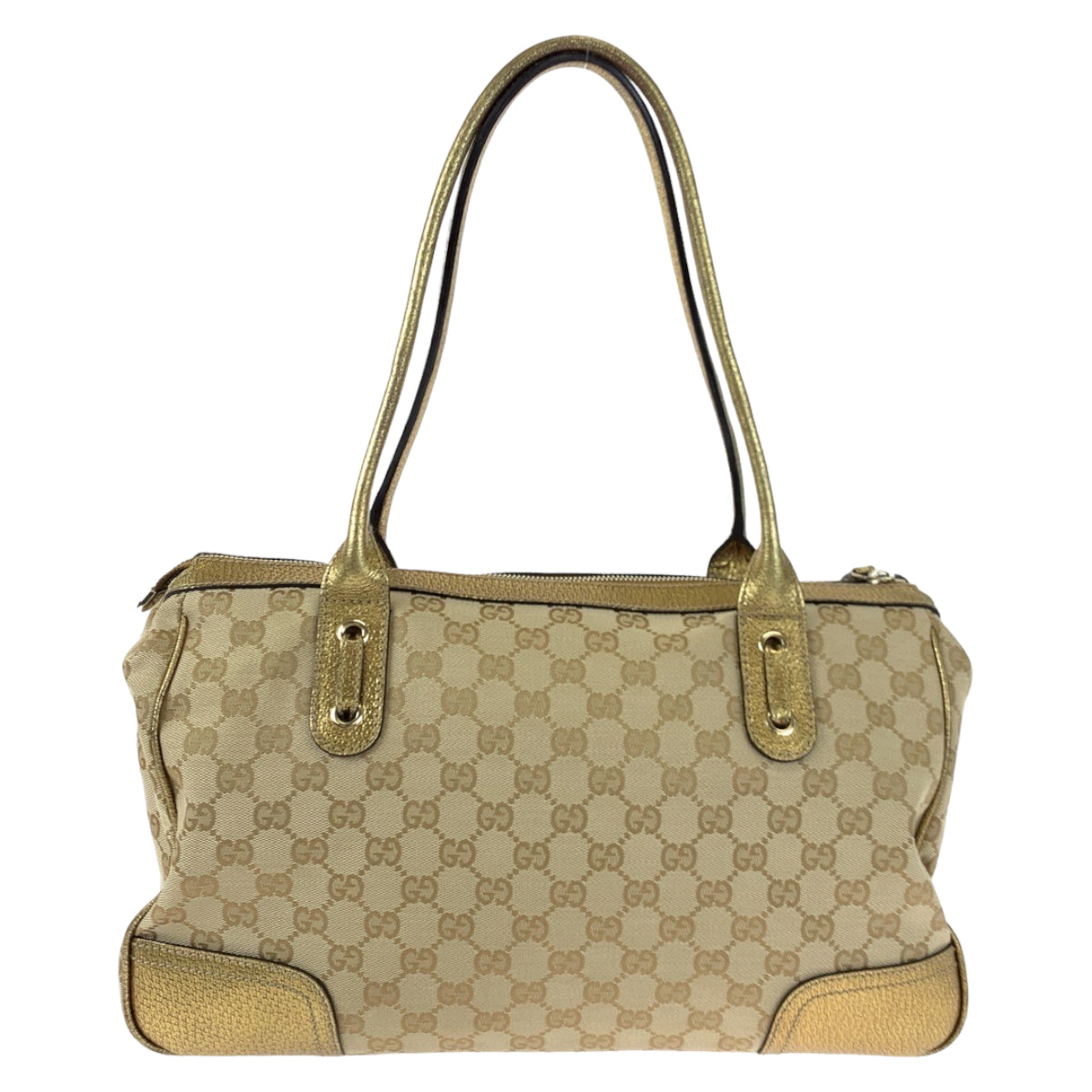 Luxury Gucci Trending 2025 Princy GG Canvas Leather Tote Bag