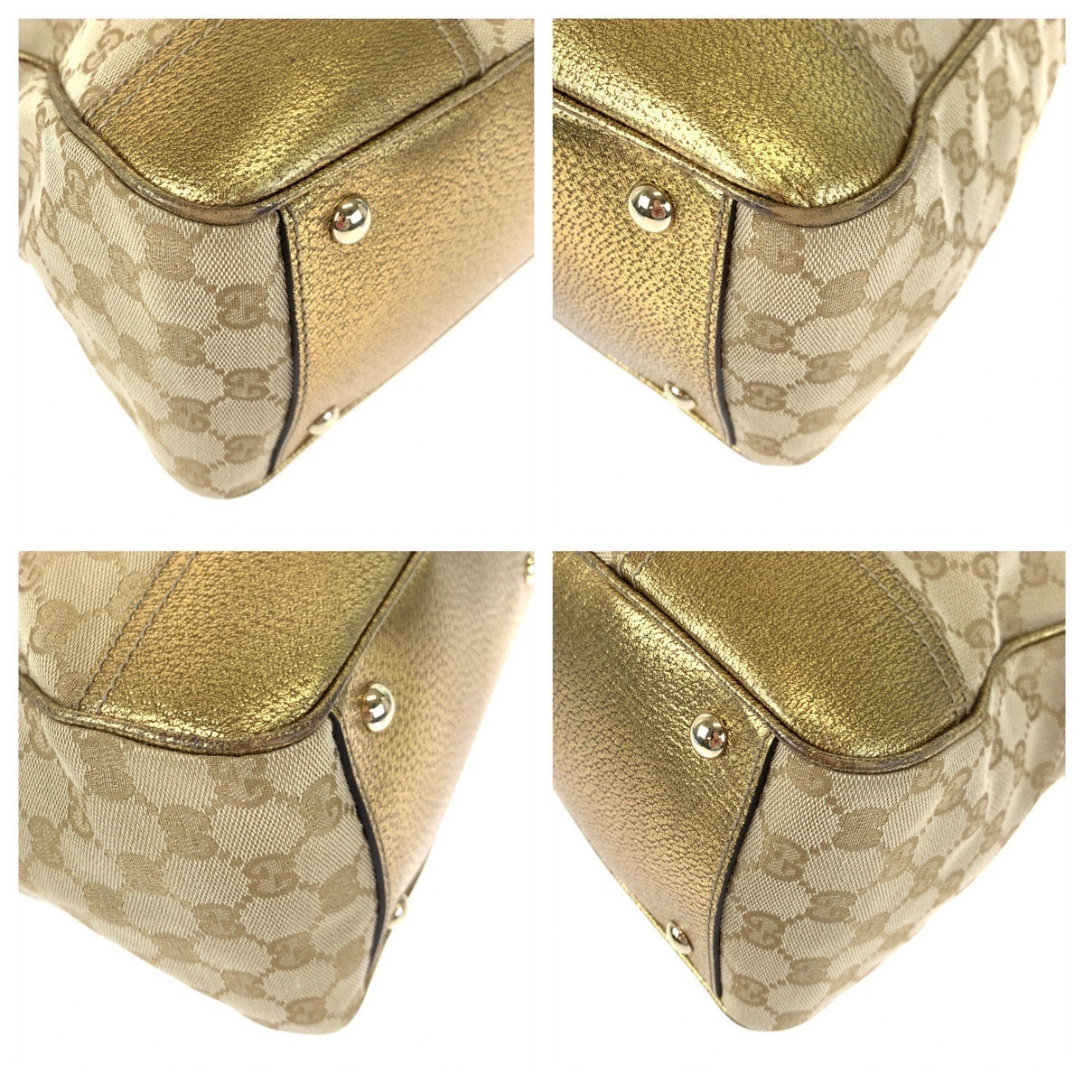 Luxury Gucci Trending 2025 Princy GG Canvas Leather Tote Bag