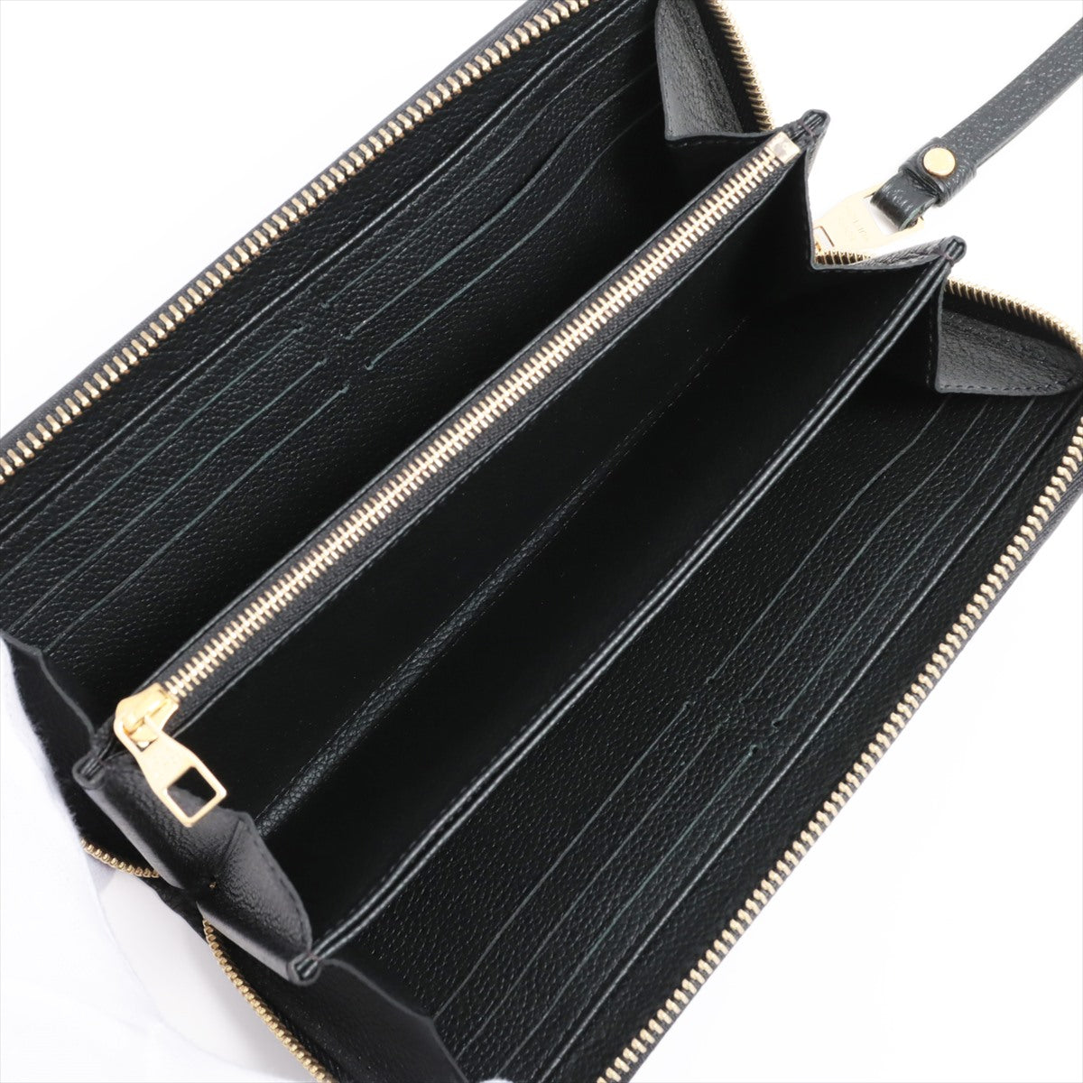 Louis Vuitton Implant  Wallet M61864 Noir Round Jeep Wallet